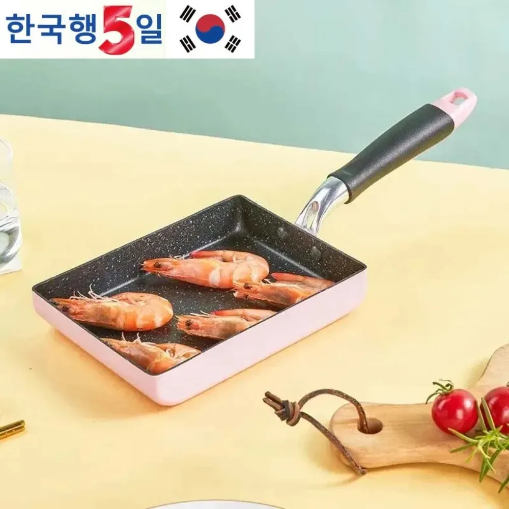 Японская сковорода тамагояки с антипригарным покрытием мини-сковорода для