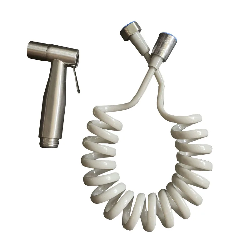 

Ручной набор распылителей для биде из нержавеющей стали 304, пистолет-распылитель для душа под давлением, ручной распылитель для унитаза, душ, самоочищающийся