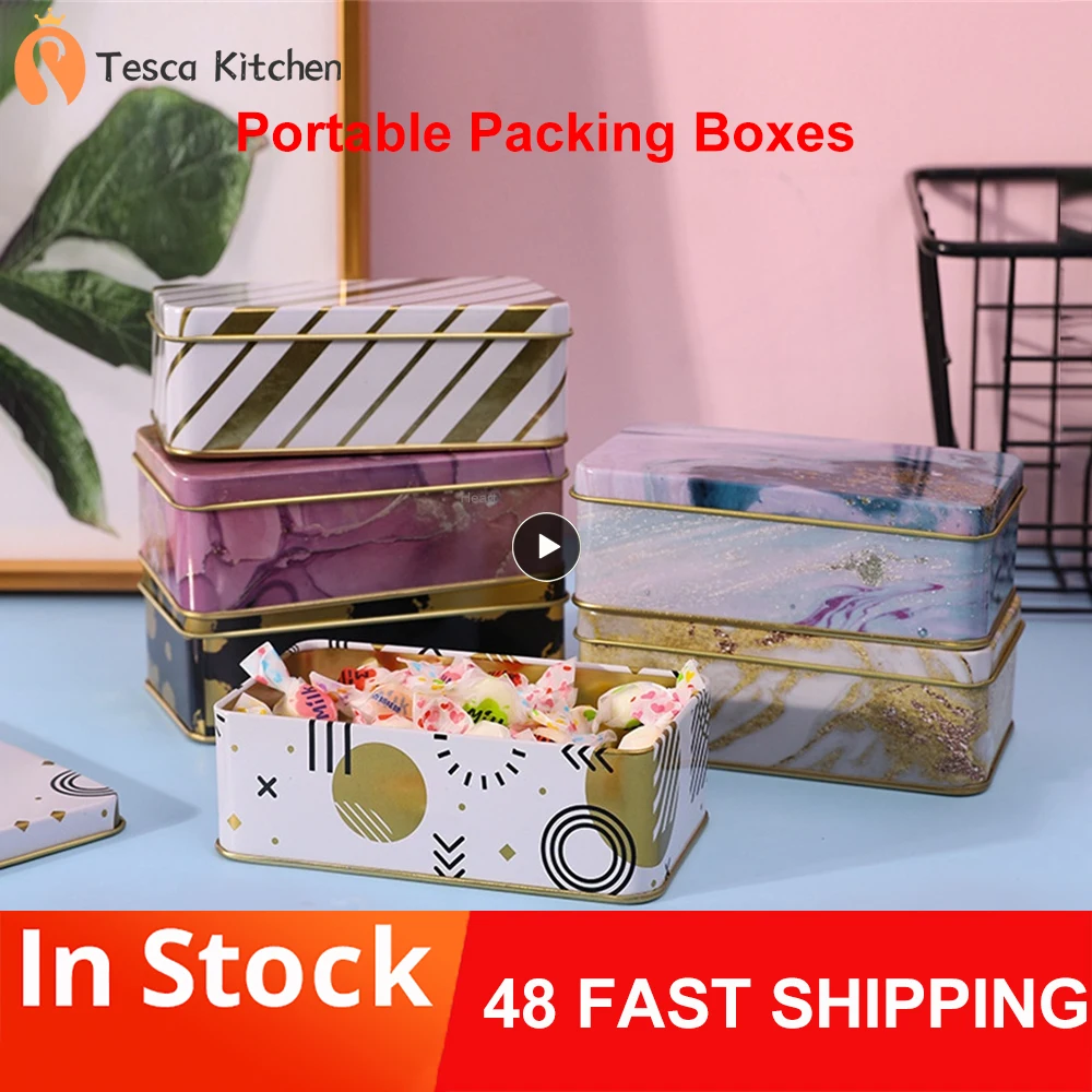 

Sealed Box Organizer For Money Coin Candy Keys Portable Moisture-proof Packing Boxes Tinplate Mini Candy Box Dust-proof With Lid