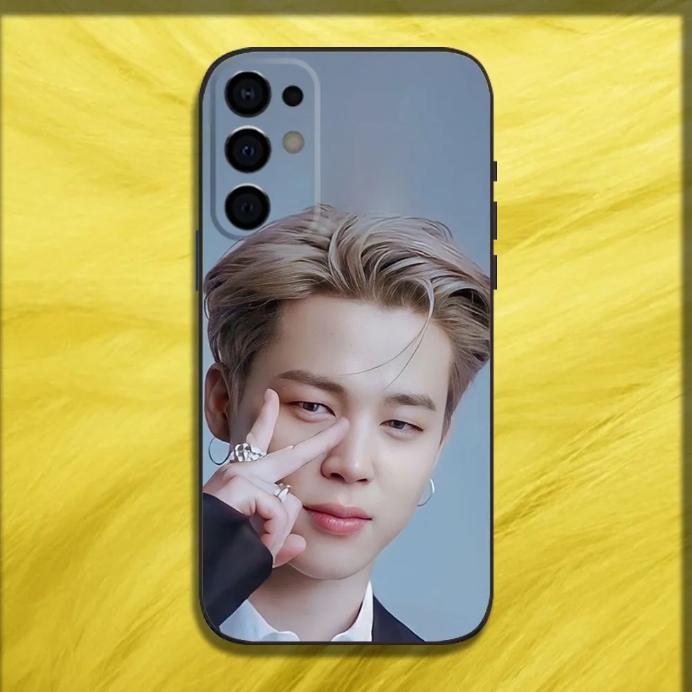 Чехол для телефона Singer J-JIMINS-S Samsung S24 S21 S22 S23 S30 Ultra S20 Plus Fe Lite Note 10 9 5G черный мягкий