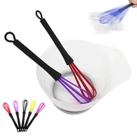 1 pcs drink whisk mixer egg beater silicone egg beaters kitchen tools hand egg mixer cooking foamer wisk cook blender