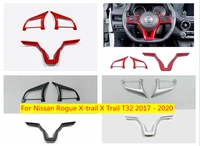 for nissan x trail x trail t32 rogue 2017 2020 accessories car steering wheel frame decoration cover trim