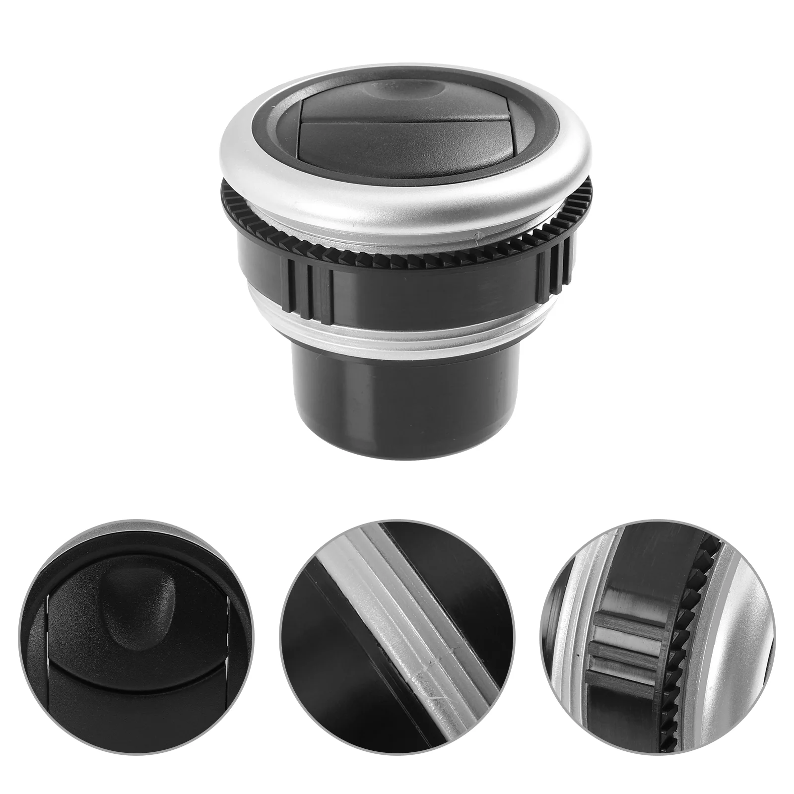 

2pcs Round Air Conditioning Air Outlet Vent RV Air Outlet Vent Bus Supplies