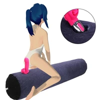 inflatable hugging pillow bonbon mount insert dildo vibrator fasten sex toy riding sex toys for women masturbation device