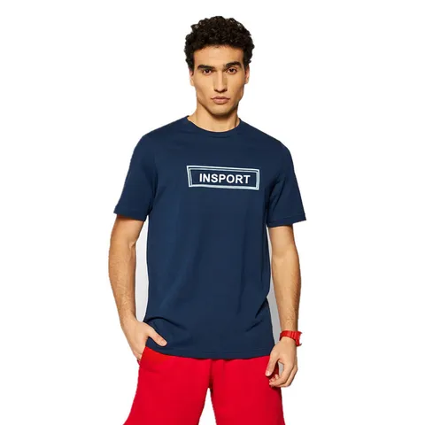 Мужская спортивная футболка с логотипом в коробке, цвет хаки, синий, Размер XL,XXL