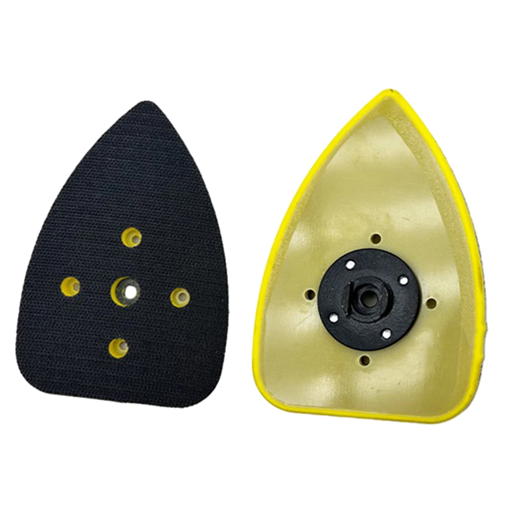 

1pc 90×130mm Triangular Sanding Pad Backing Pad Replacement Polishing Disc For Grinding Polishing Power Tools