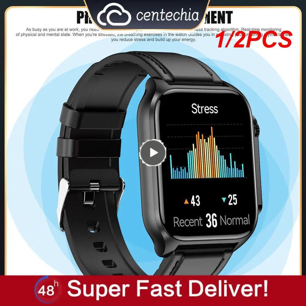 

1/2PCS ECG+PPG Smart Watch Men Laser Treatment Of Hypertension Hyperglycemia Hyperlipidemia Heart Rate Healthy Sport Smartwatch