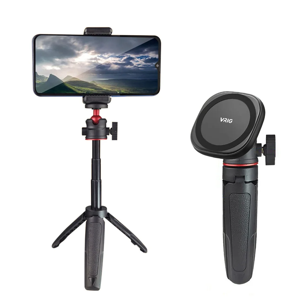With Phone Holder 360 Ballhead Phone Tripod Stand For Magsafe Iphone 14 13 12 Series