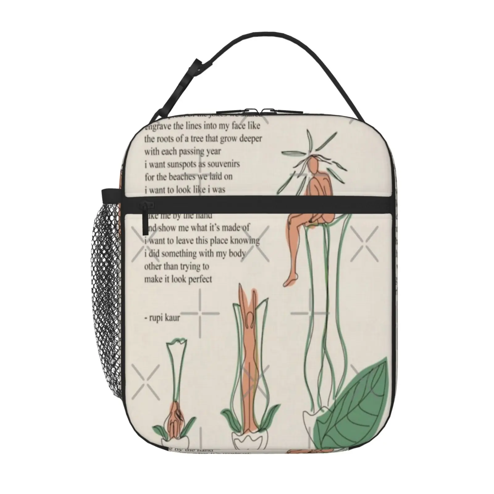 

Poem By Rupi Kaur Insulated Lunch Box Picnic Thermal Bag
