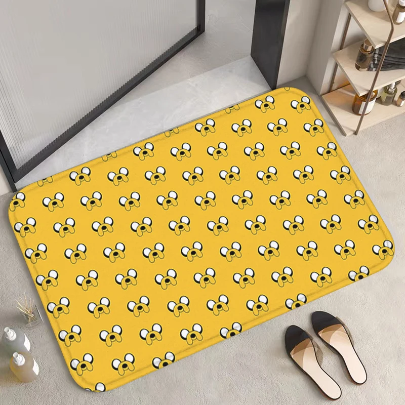 

Cute Prayer Rug for Bedroom Mats A-Adventure Time Welcome Mat Living Room Floor Carpet Doormat Entrance Door Custom Carpets Home