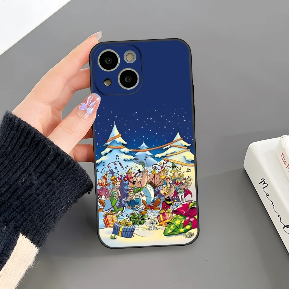 Чехол для телефона Аниме A-Asterix 14 Pro Max Apple Iphone 16 15 Po 12 Mini 11 13 Xr X Xs 8 7 Plus задняя крышка