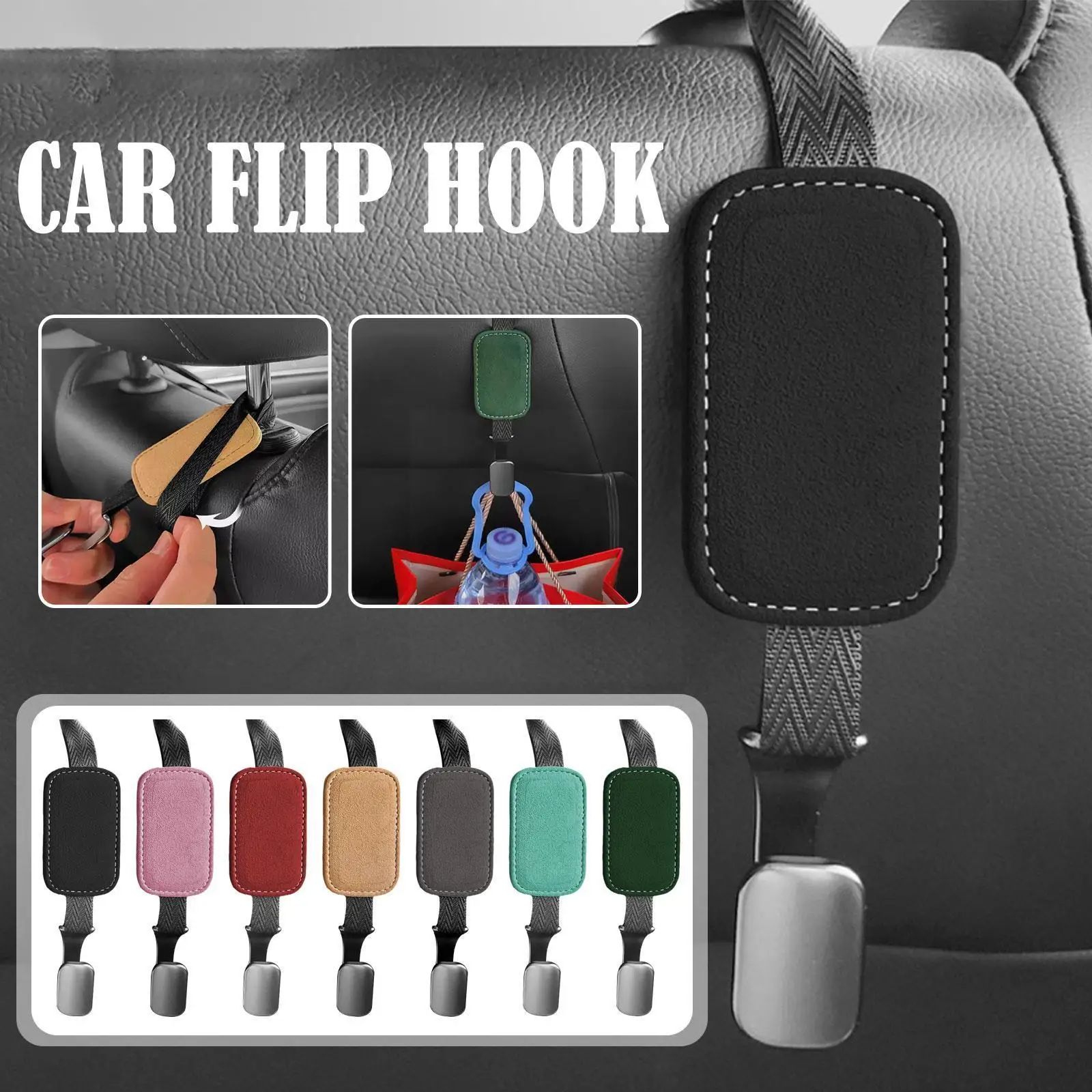 

Крючки-вешалки на подголовник сиденья автомобиля, крючок-вешалка для сумок, кошельков, маленький автомобильный крючок, прочный высококачественный автомобильный крючок для хранения Z3I0