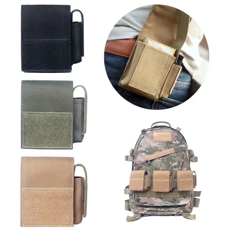 

Outdoor Airsoft Combat Military Molle Pouch Tactical Single Pistol Magazine Pouch Flashlight Sheath Airsoft Hunting Camo Bags