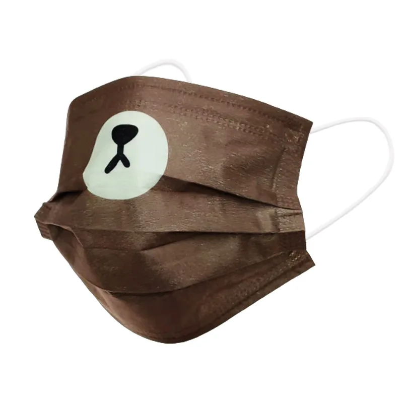 Маска одноразовая Защитная для взрослых и детей маска из чистого хлопка с