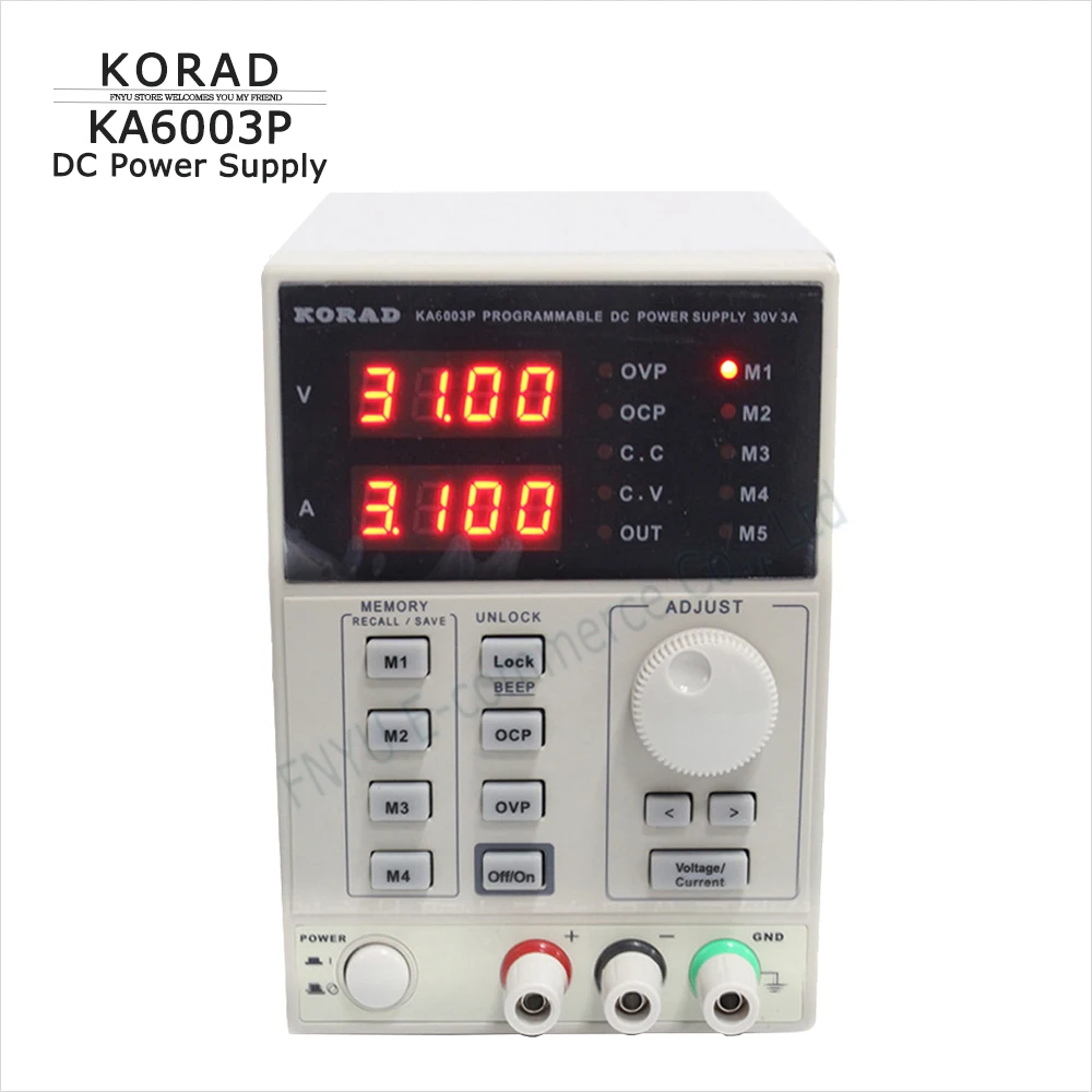 

KORAD KA6003P Adjustable Programmable USB DC Regulated Power Supply 60V3A Digital linear laboratory power supply