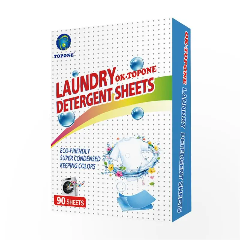 

Household Laundry Tablets Nano Concentrated Easy Dissolve Laundry Sheet Softener Hand Protection Laundry Detergent Laundry Tools