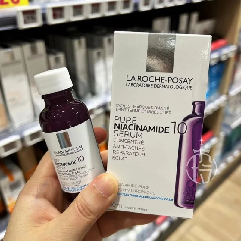 

Оригинальный Ниацинамид La Roche Posay, 10 сыворотки, 30 мл, осветляет и увлажняет, пигмент против темных пятен, неровный тон кожи, эссенция для ухода за лицом