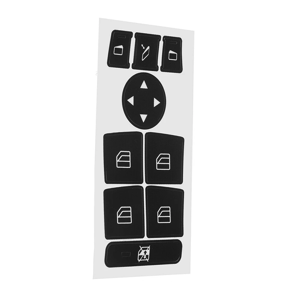 

1 PC Car Air Radio Dash Panel Button Repair Sticker Trim Decal Fits For Mercedes-Benz W204 2007-2014 Auto Interior Accessories