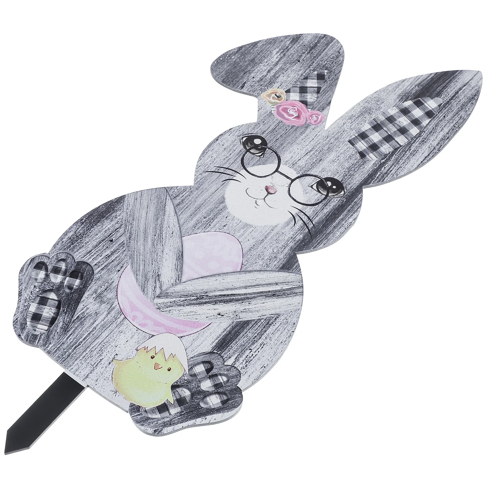 

Easter Yard Signs Garden Bunny Stakes Lawn Rabbit Sign Decoration Decorations Outdoor Decor Ornament Ornaments Floor Sculpture