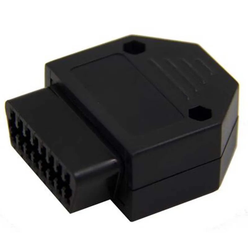 Низкая цена 5 шт. 16-контактный разъем для автомобиля OBD OBD2 OBDII гнездовой J1962f