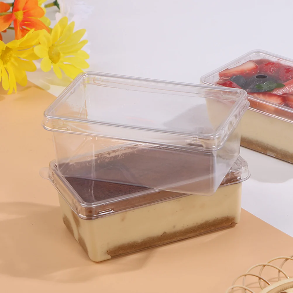 Коробка Tiramisu принадлежности для выпечки мини-прозрачные коробки десерта