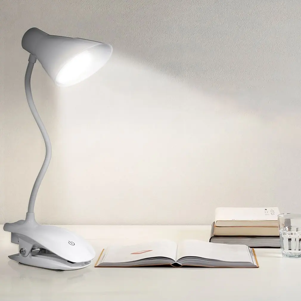 

Office Bright Table Lamp Rechargeable Battery LED Stand Kids Desk Lamp Table Top Lanterns For Student Study Reading Book Lights