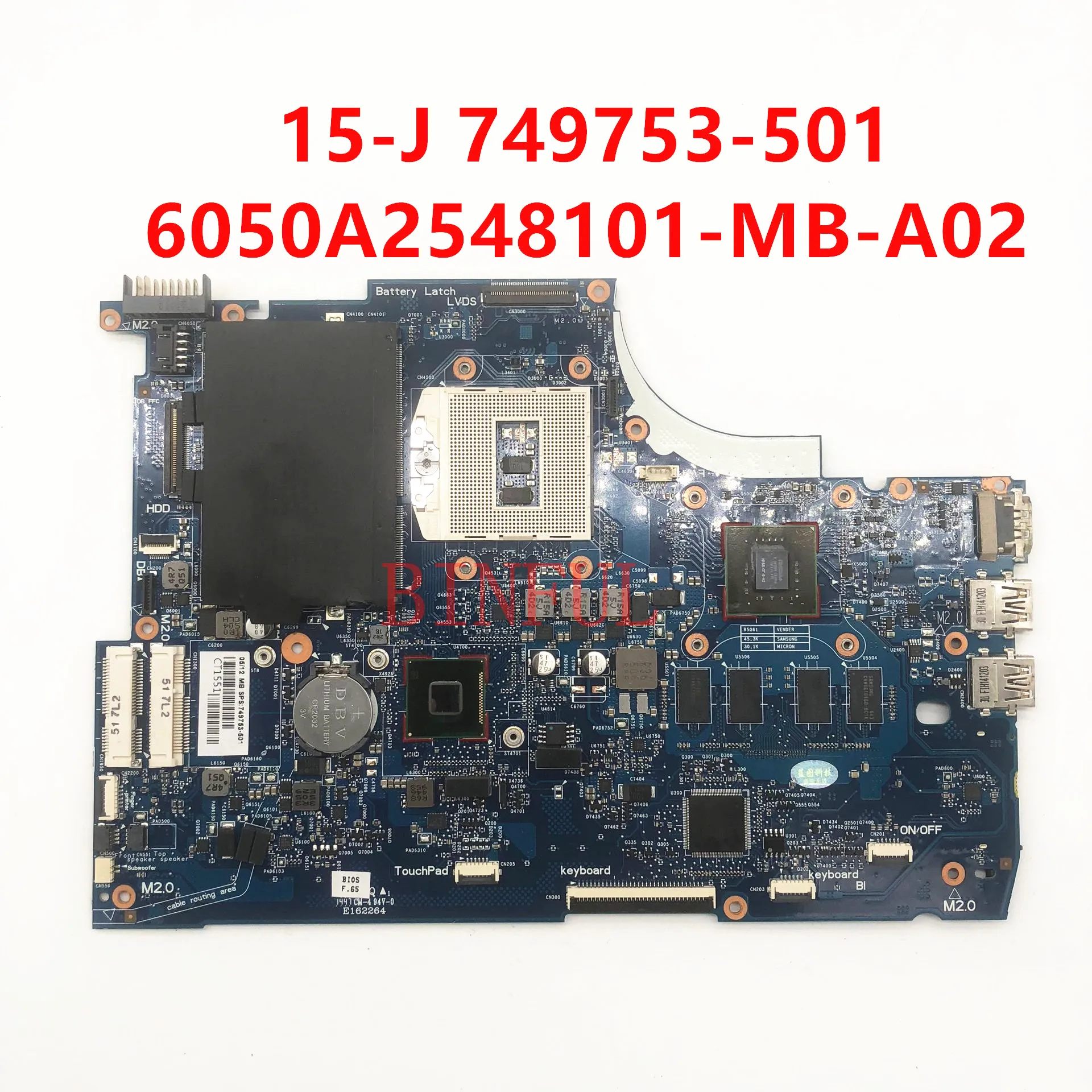 749753-501 749753-001 749753-601 HM87 PGA947 840M 2 ГБ для HP Envy 15 15-J 15T-J000 15T-J100 материнская плата ноутбука