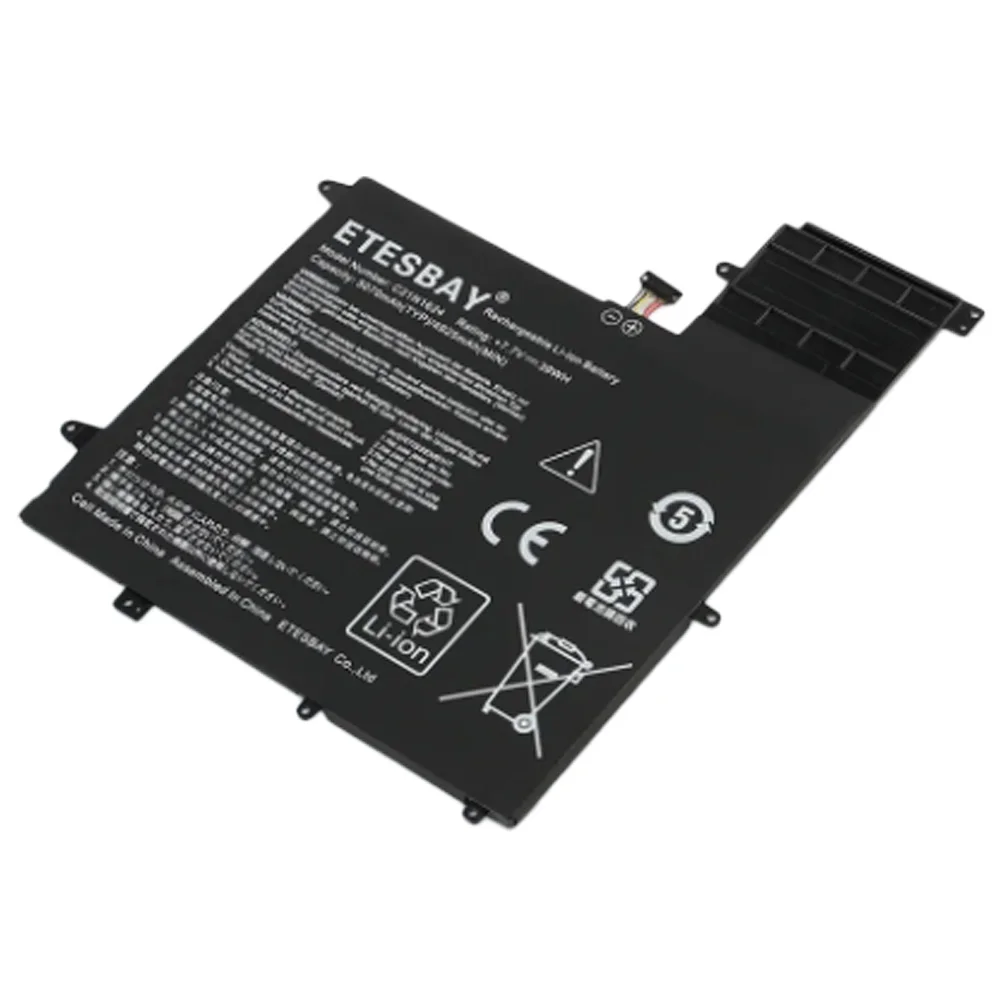 C21N1624 7 В 39WH для Asus Q325U-BI7T18 ZenBook Flip S UX370UA UX370UA-1A 1B Аккумулятор ноутбука