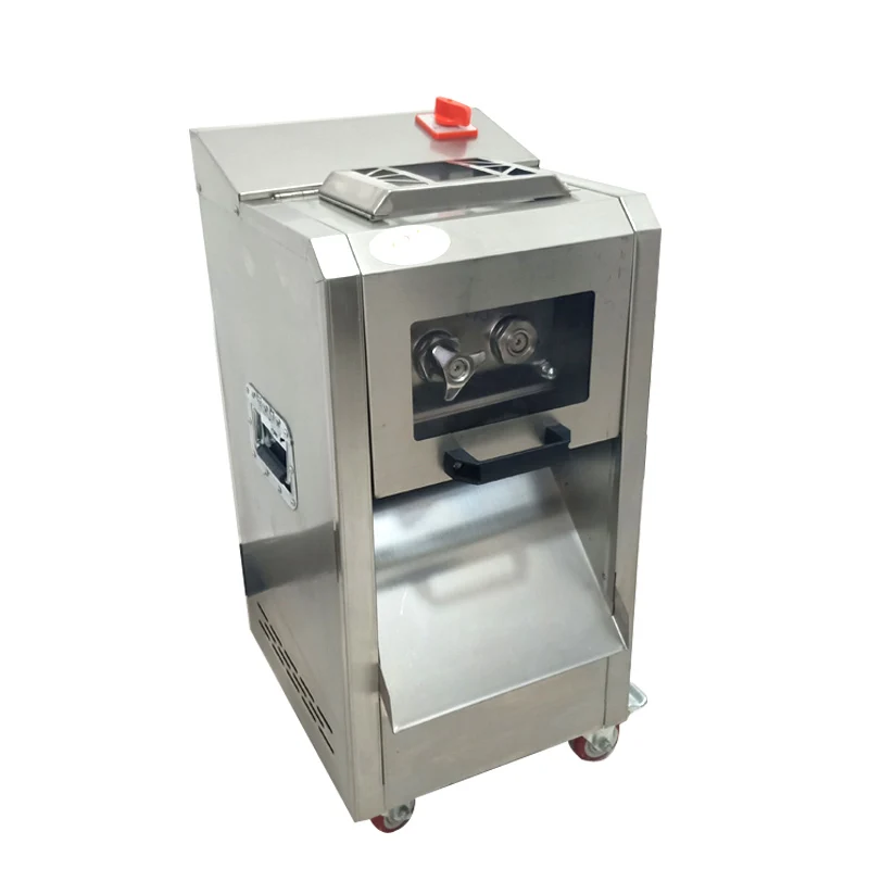 

Машина для резки мяса, Коммерческая Мясорубка из нержавеющей стали для ресторанов, кухонь, столовых приборов, оборудование для переработки ...