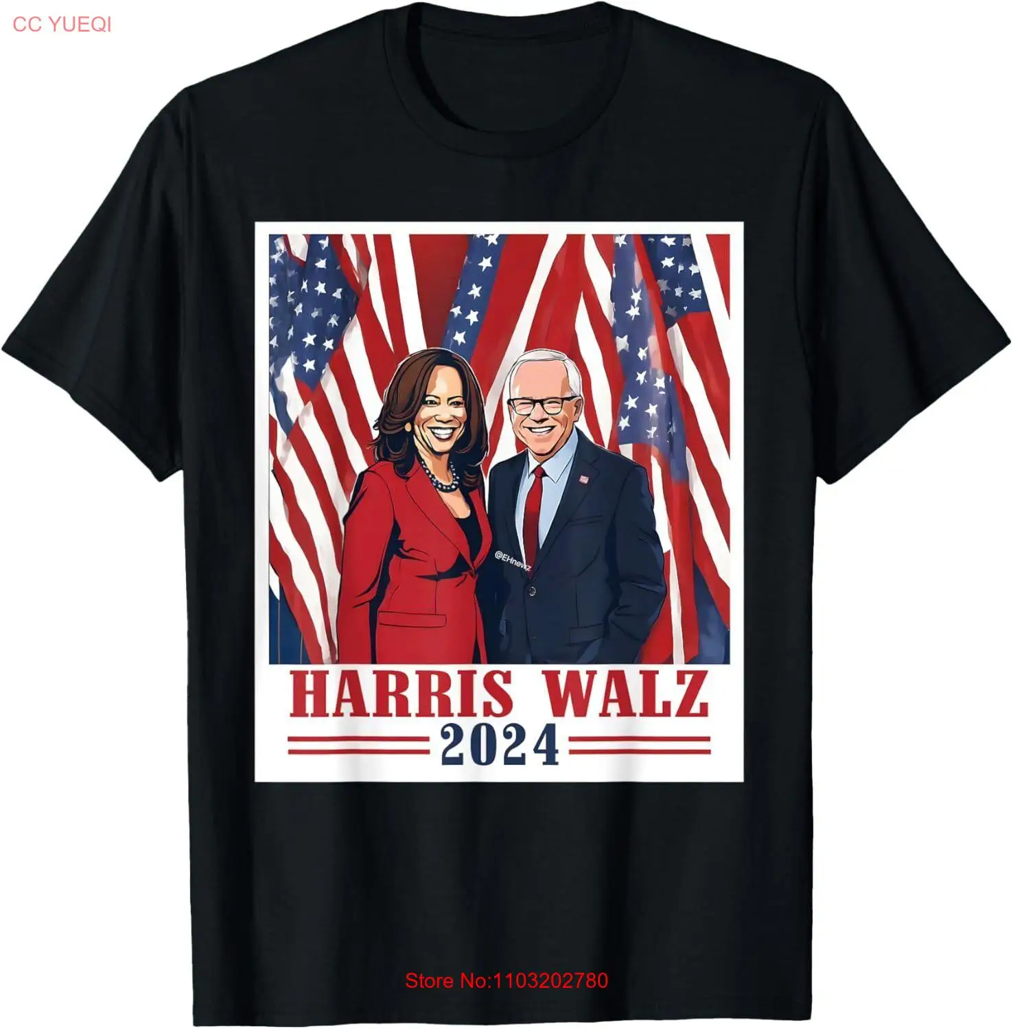 Футболка Харрис уолз 2024 для президента