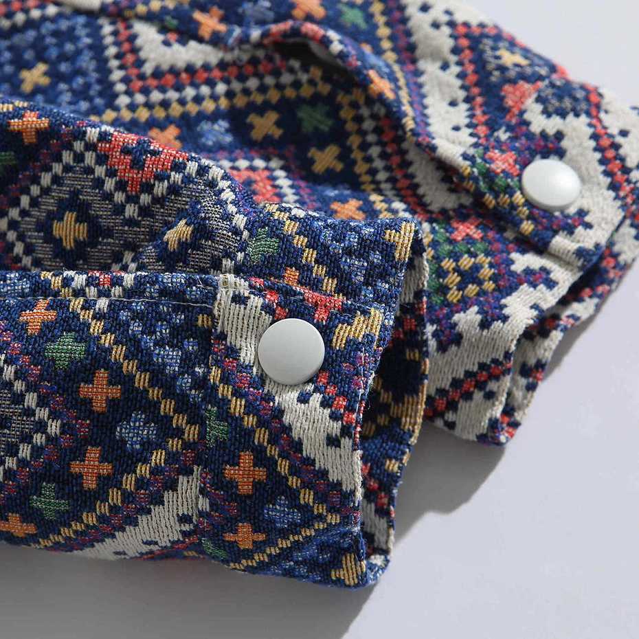 Мужская Трикотажная куртка в стиле Харадзюку оверсайз с графическим принтом