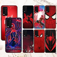 cool marvel spiderman logo for t mobile revvl v 5g 4 revvl v plus 5g 4 black phone case shockproof soft silicone cover capa