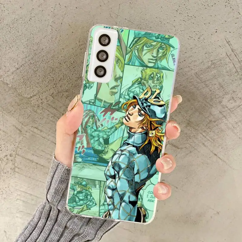 TOPLBPCS Diego Brando JoJo's Bizarre Phone Case for Samsung S21 A10 for Redmi Note 7 9 for Huawei P30Pro Honor 8X 10i cover images - 6