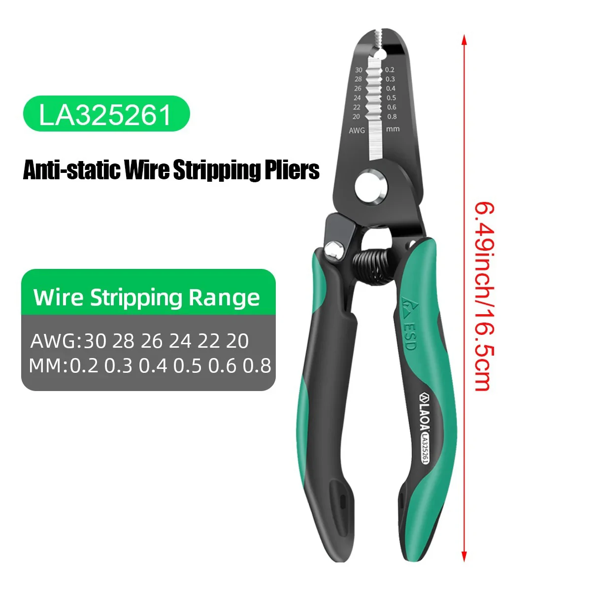 

Антистатические клещи LAOA для зачистки проводов