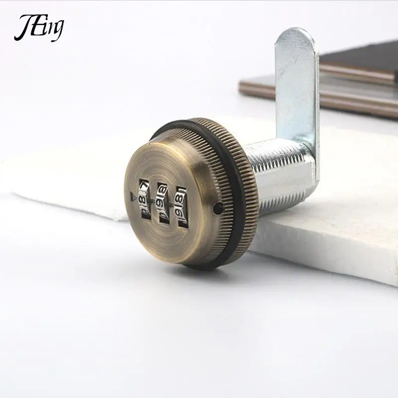 

3 Digit Combination Password box Lock 20-30mm smart Cam Code Lock Zinc Alloy for Mailbox Cabinet Door Security Hardware