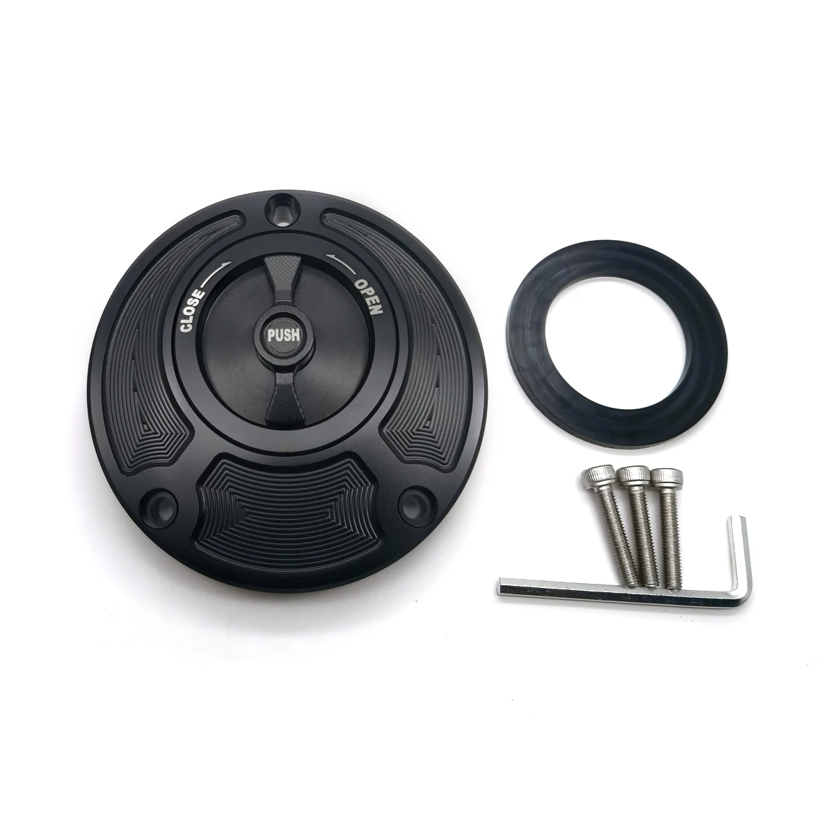 

Для Yamaha FZ6 FZ6R FZ1 R1 R6 R6S Крышка топливного бензобака с ЧПУ, алюминиевая крышка без ключа, аксессуары для мотоциклов всех лет