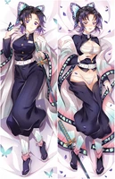 60x180cm japanese anime demon slayer kimetsu no yaiba kochou shinobu cosplay pillow case hugging body prop