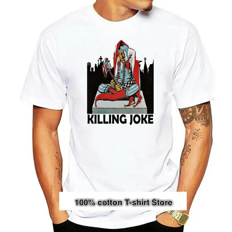 

Camiseta con estampado de Killing Joke Empire Song, remera Retro Vintage, camiseta de figura completa B383