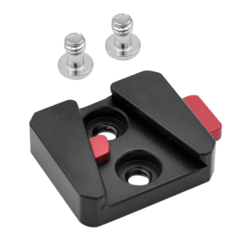 

Top Deals 1/4 Universal V Mount Battery Quick Release Plate Adapter Accessories Portable Single Base For All Ptz And Camera