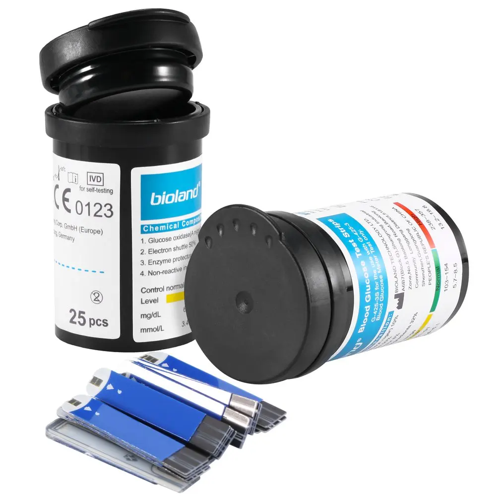 

50 шт./набор, тест-полоски для определения сахара в крови