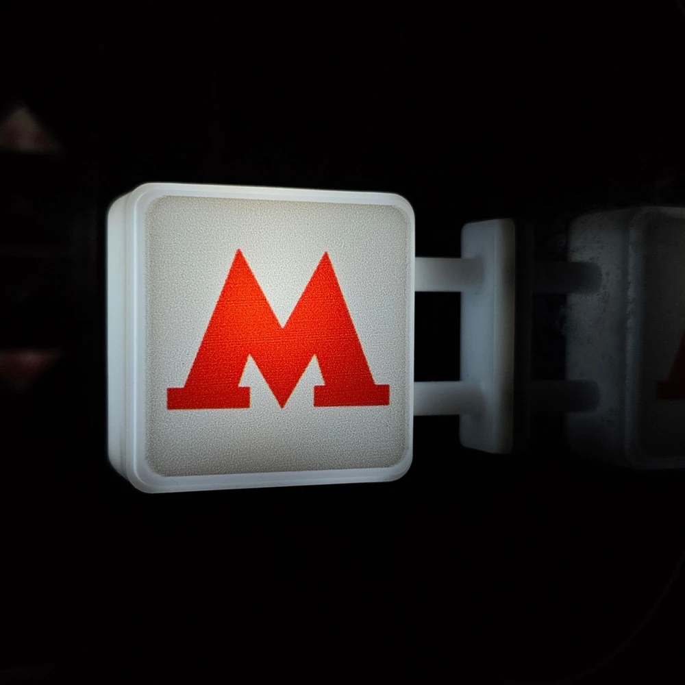 Япония метро световой знак 3d магниты на холодильник светящаяся наклейка на холодильник Osaka Kyoto магнитная молодшая дорожная сувенирная магнитная наклейка