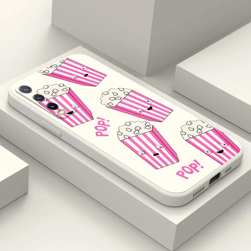 Чехол для телефона для Vivo Y35 Y30 Y50 V20 E V21 V21E V20 V20SE V23E V25 PRO 4G 5G food