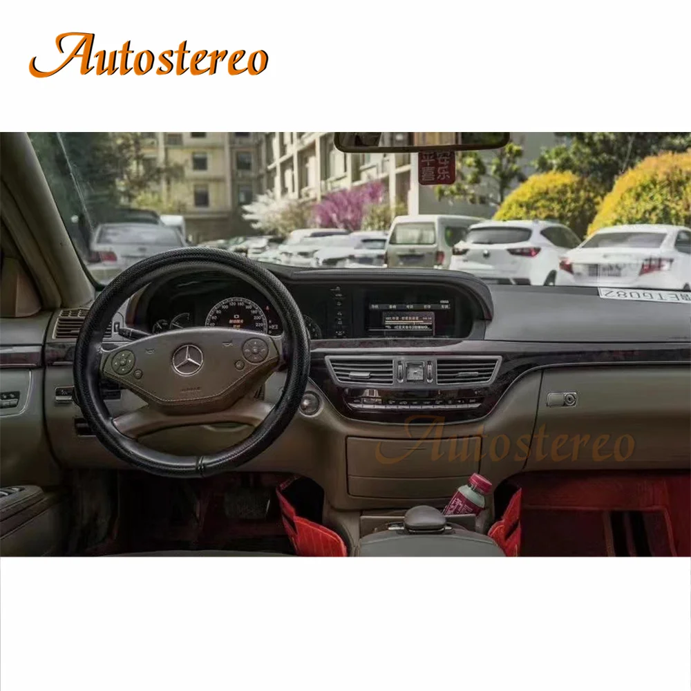 RHD цифровой кластер ЖК-дисплей Android для Mercedes-Benz S W221 2006-2013 автомобильный