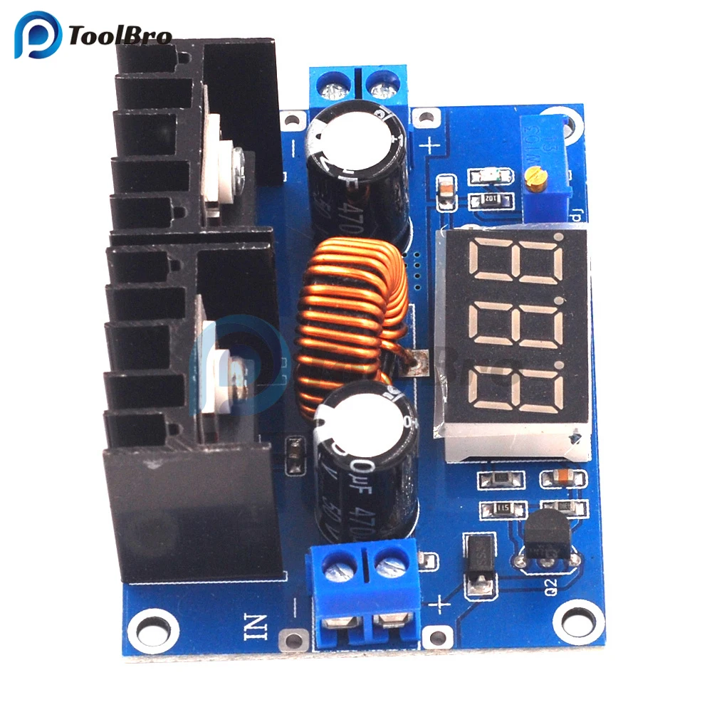 250 Вт 8A XL4016E1 DC-DC понижающий преобразователь регулятор напряжения 4-38 В до 1 25-36