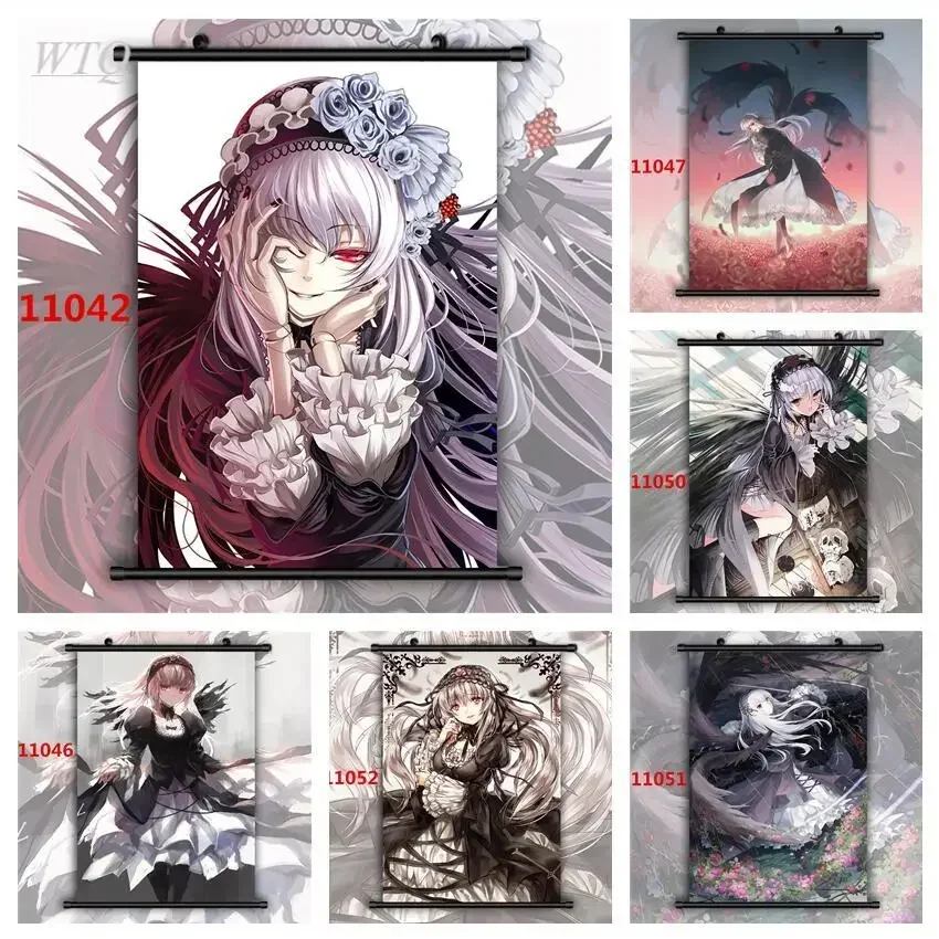 Современный стиль Rozen Maiden Suigintou аниме доска на холсте водостойкая распылительная