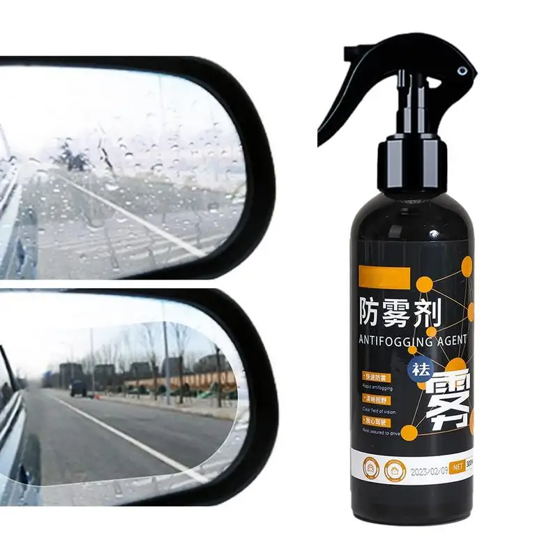 

Goggle Anti Fog Spray 300ml Car Defogger Spray Long Lasting Windshield Fog Stopper For Windows Glasses Mirrors Goggles