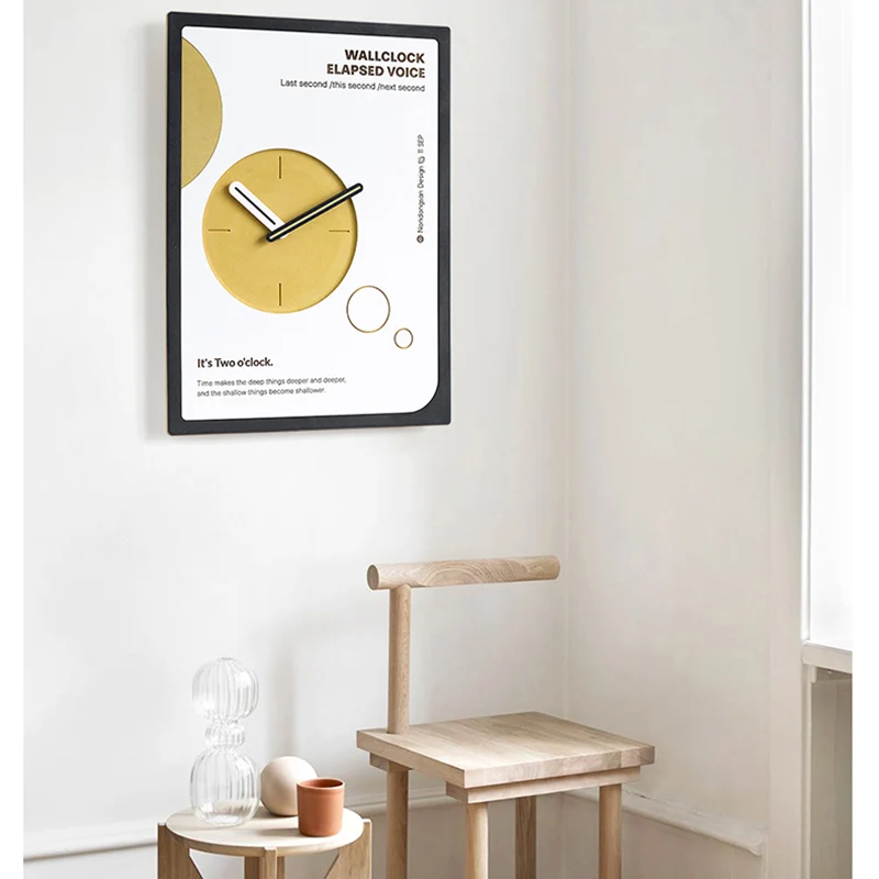

Big Size Wall Clock Modern Design Luxury Nordic Design Large Wall Clock Creative Decorative Wooden Horloge Murale Home Design