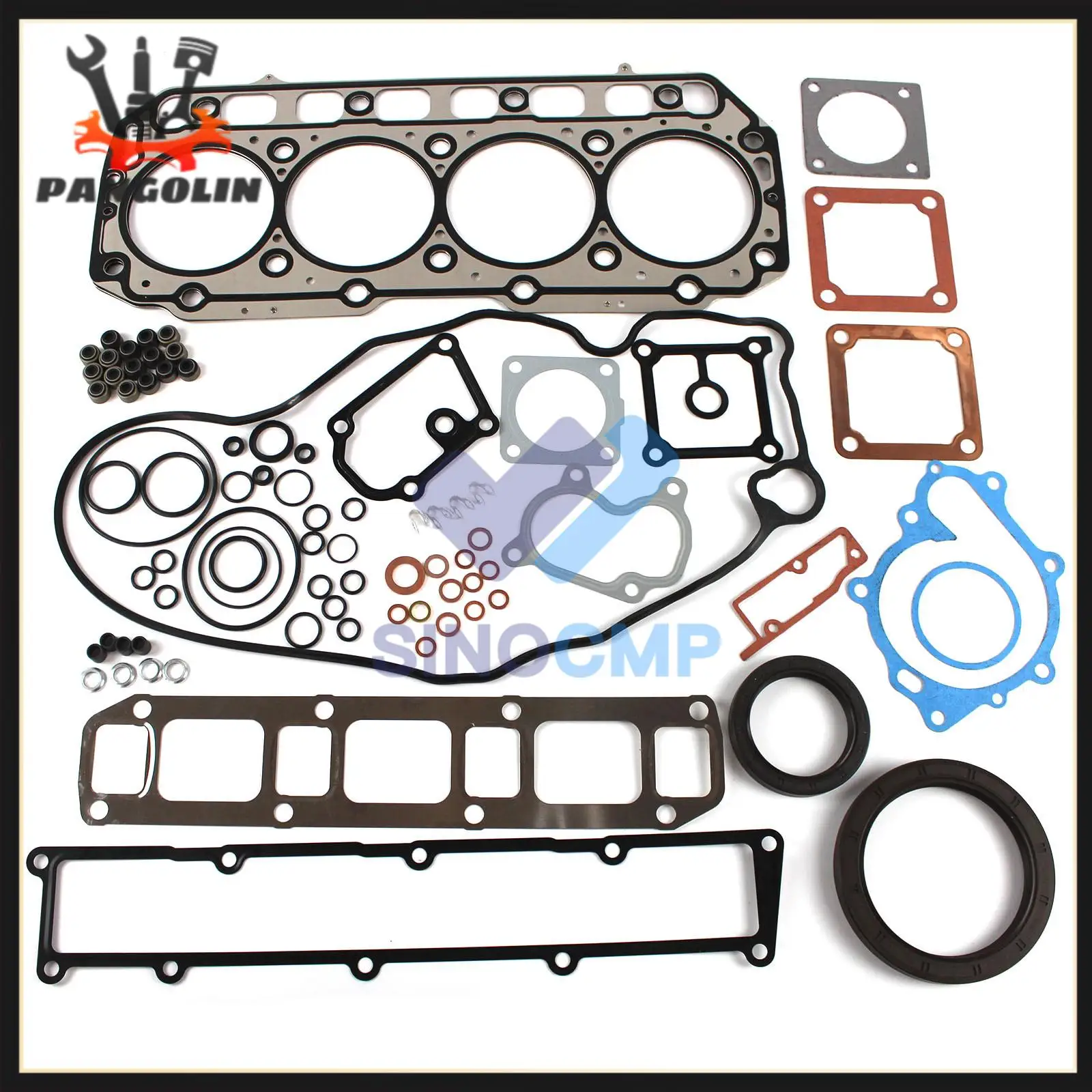 4TNV106 4TNV106T-XTB Комплект прокладок двигателя для экскаватора-погрузчика генератора