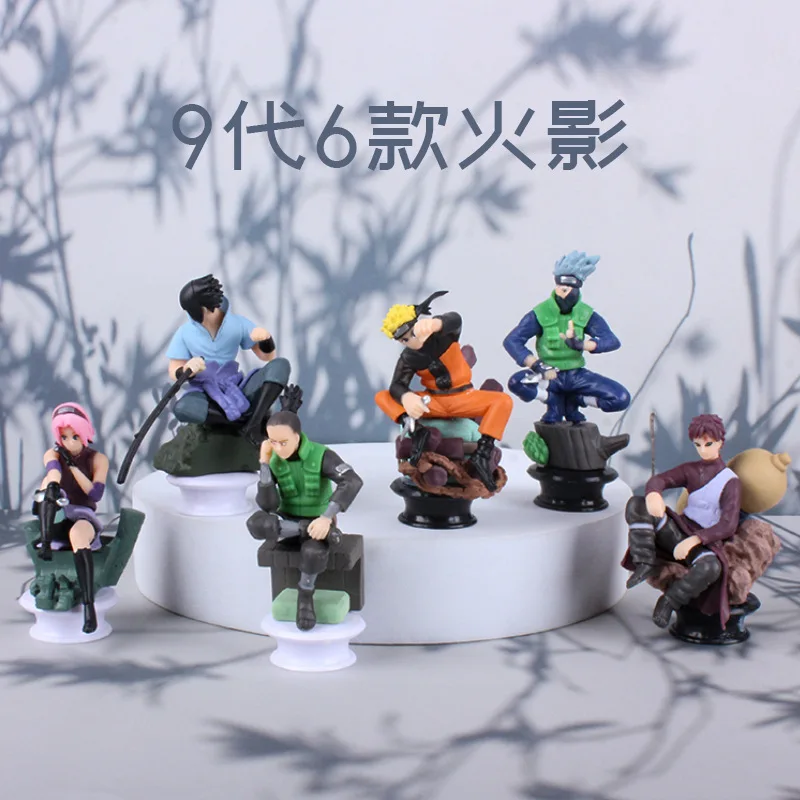 

Random style Naruto Shippuden Anime Model Figurine Sasuke Gaara Action Figure PVC Statue Collectible Toys Decoration Doll gifts