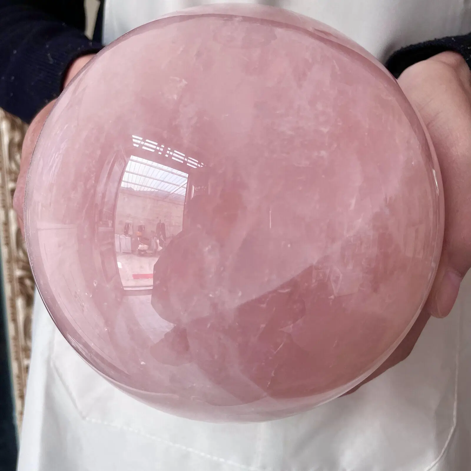 Розовый кварц шар DHGAOGE